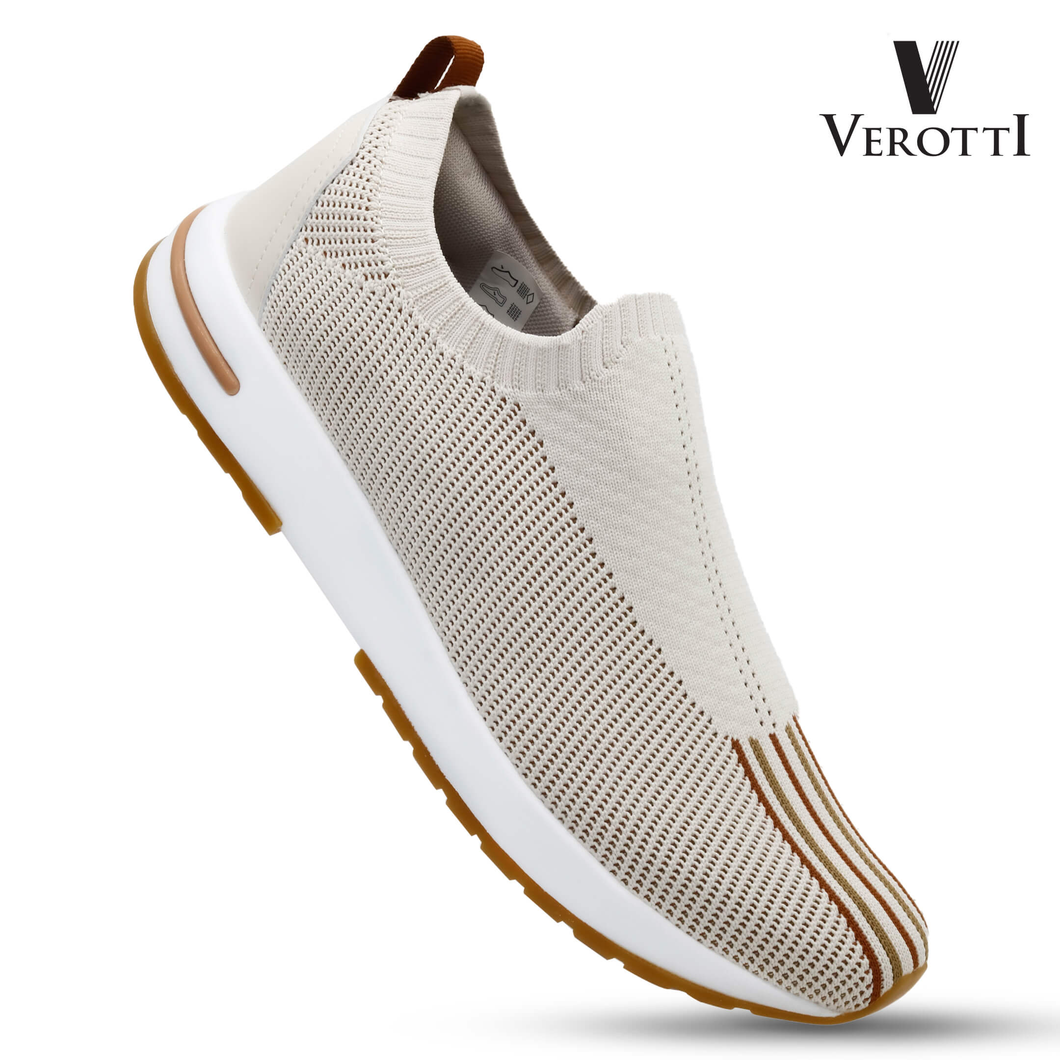 Verotti[X342]922-Beige-Gents-Shoes-40