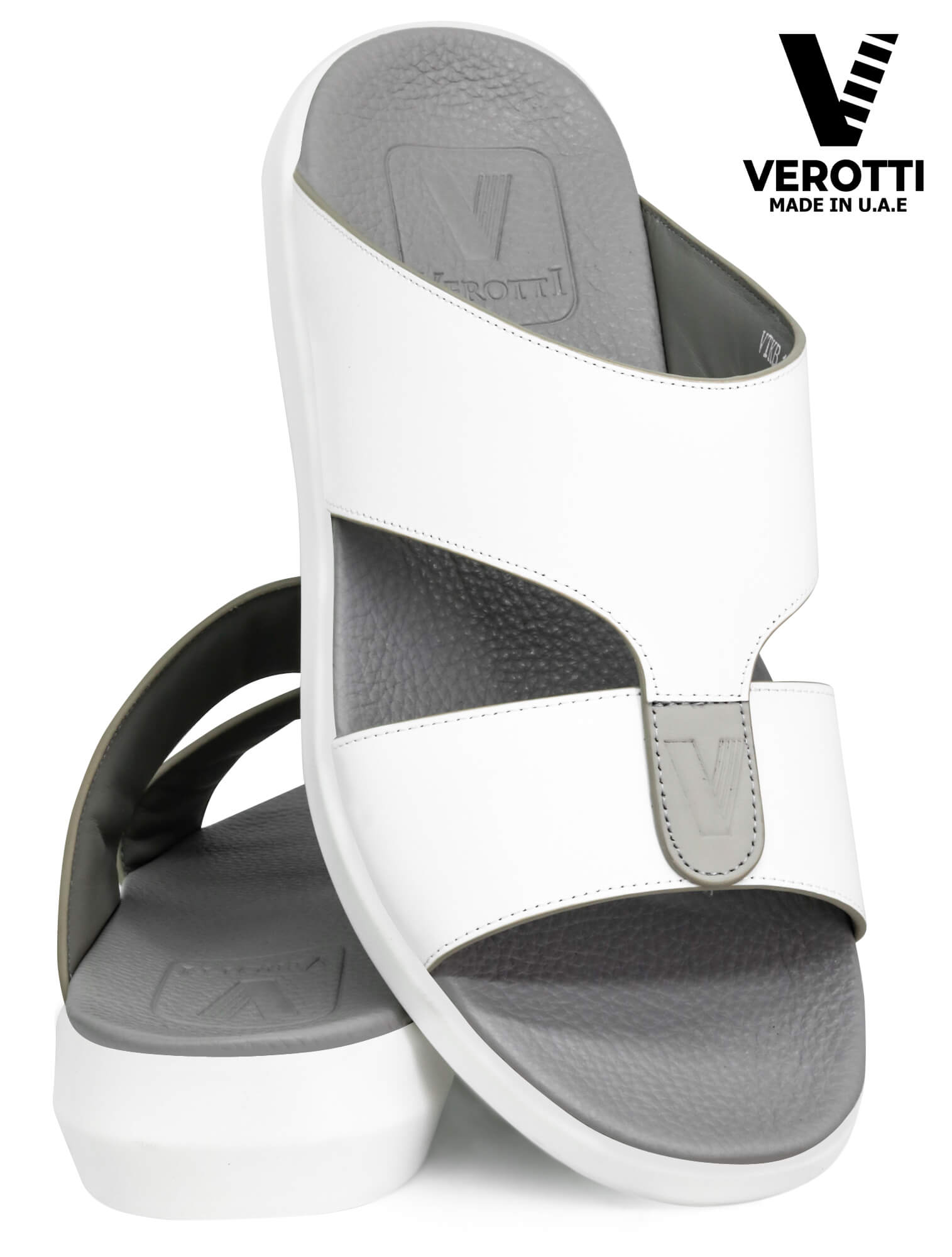 Verotti [X221] VTKB-13 White Gents Arabic Sandal