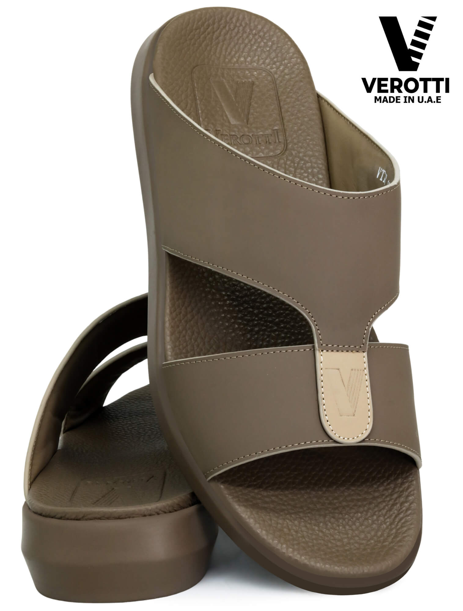 Verotti [X224] VTKB-13 Stone Gents Arabic Sandal