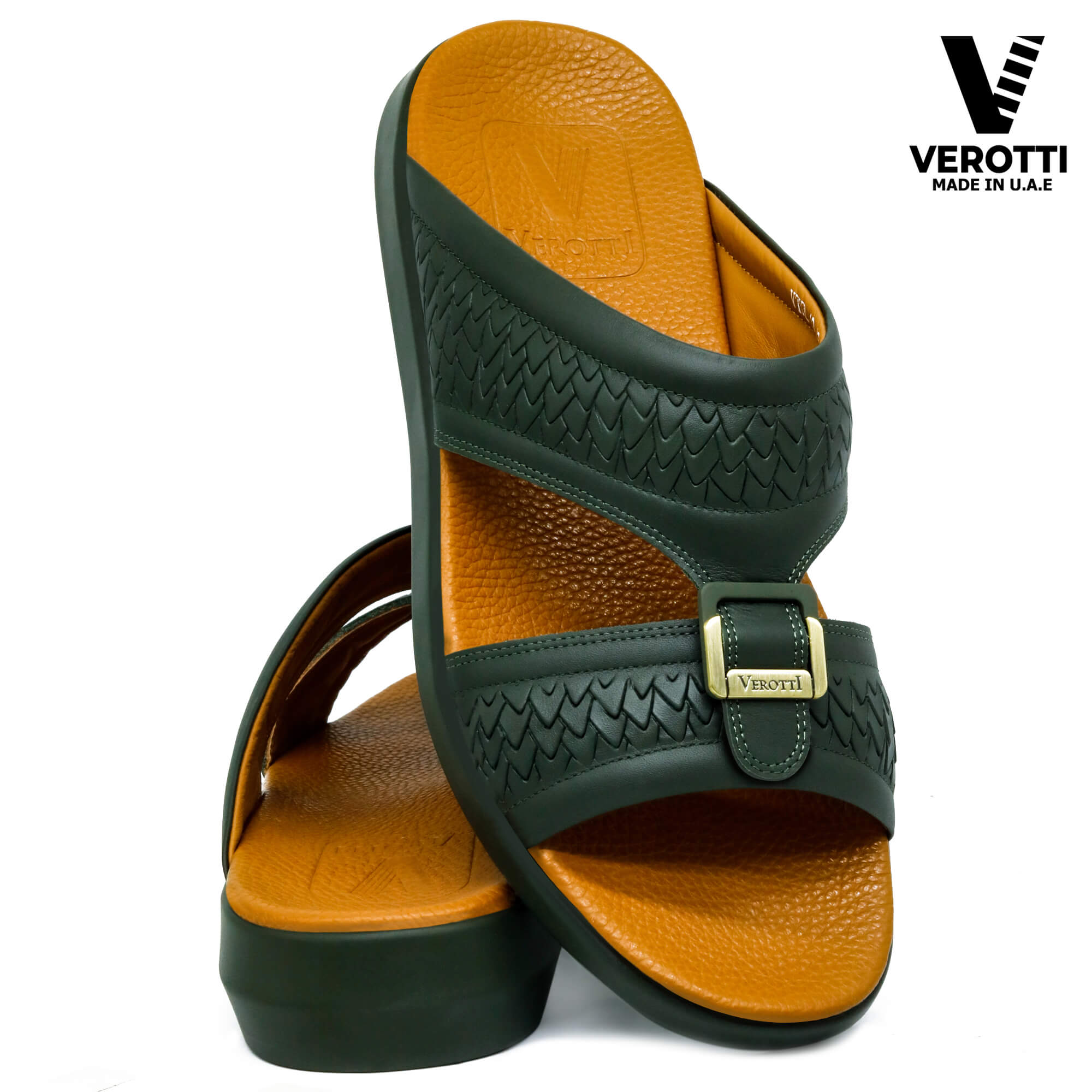 Verotti-[X225]-VTKB-10-Olive-Gents-Arabic-Sandal-40