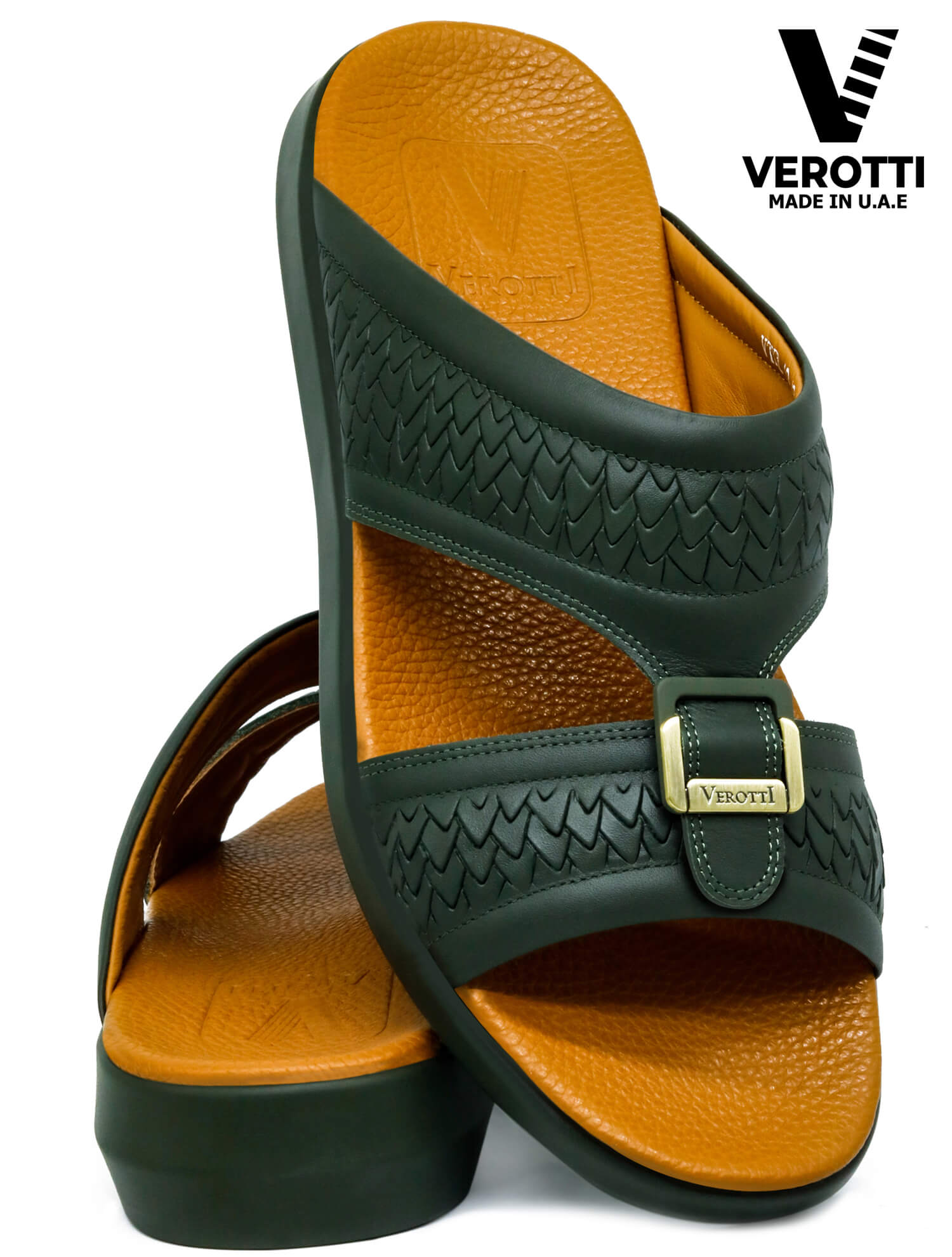 Verotti-[X225]-VTKB-10-Olive-Gents-Arabic-Sandal-40