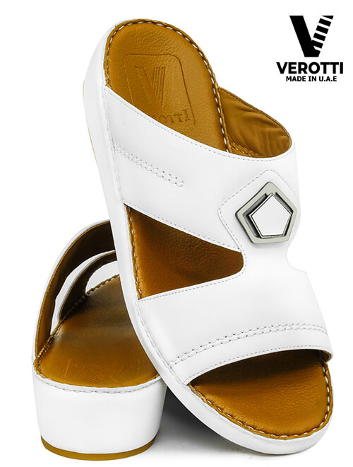 Verotti-[X236]-V132-White-Gents-Arabic-Sandal-40
