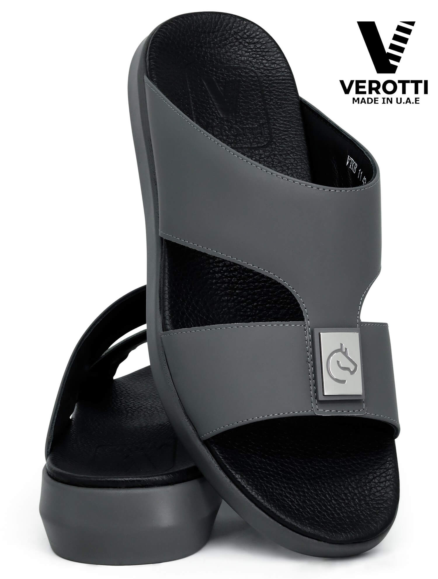 Verotti [X248] VTKB-11 Gray Gents Arabic Sandal