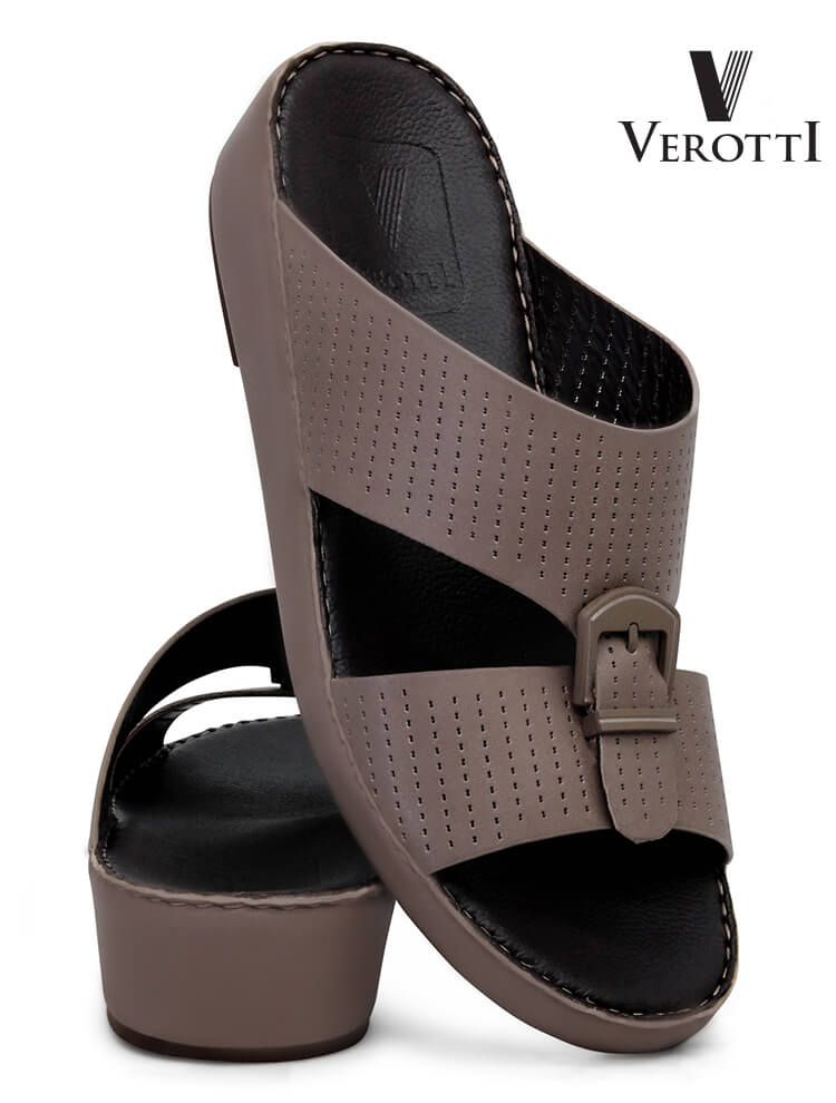 Verotti [X273]VTS 06 Brown Gents Arabic Sandal