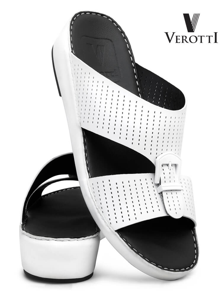 Verotti [X274]VTS 06 White Gents Arabic Sandal
