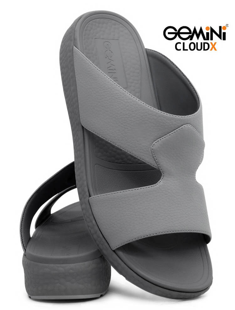 Gemini Cloud [G23]M013 Gray Gents Arabic Sandal
