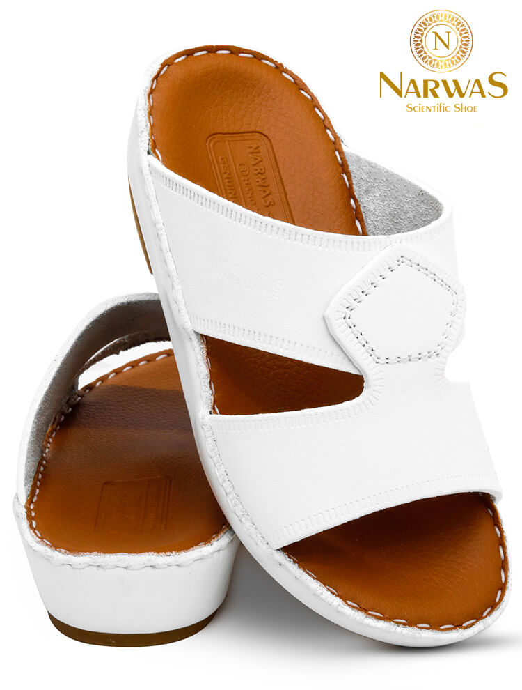 Narwas[NK7]1000 White Boys Sandal