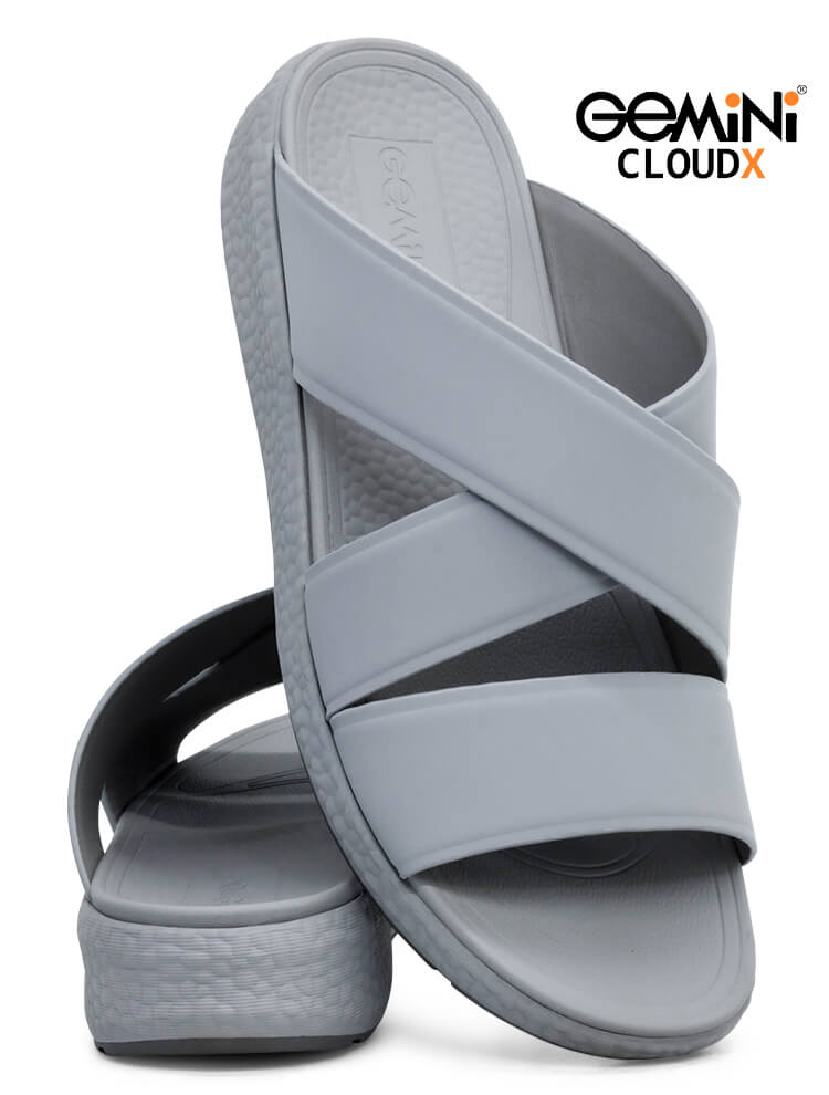 Gemini Cloud [G27]M007 Gray Gents Arabic Sandal