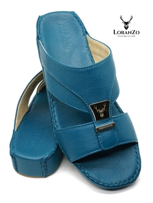 Loranzo [L9] 907 Dark Blue Gents Sandal