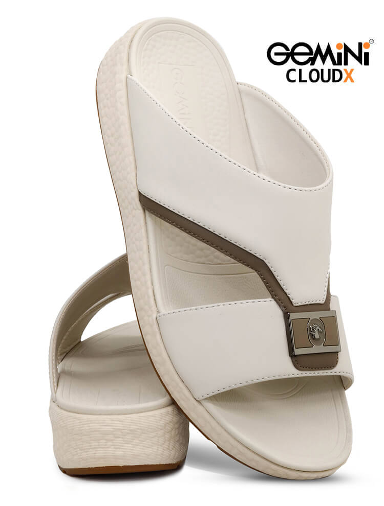 Gemini Cloud [G42]M015 Beige Gents Arabic Sandal