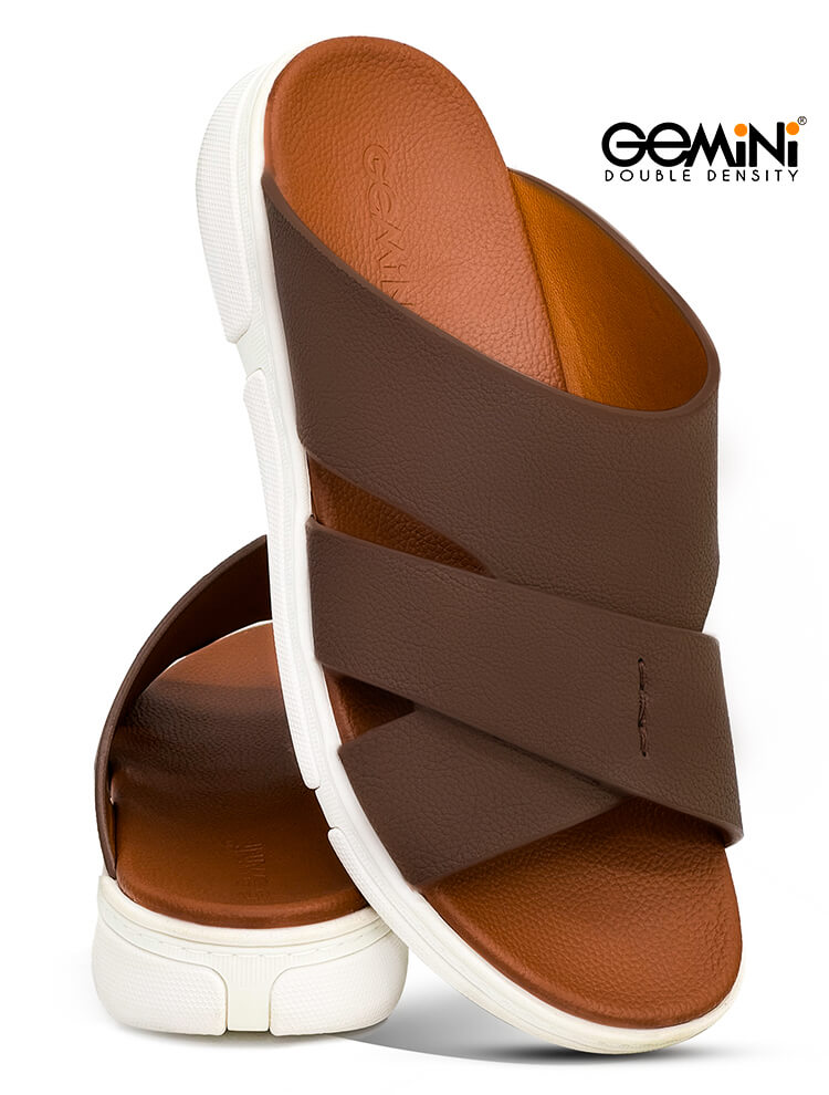Gemini-[G47]M076-Brown-Gents-Arabic-Sandal-40