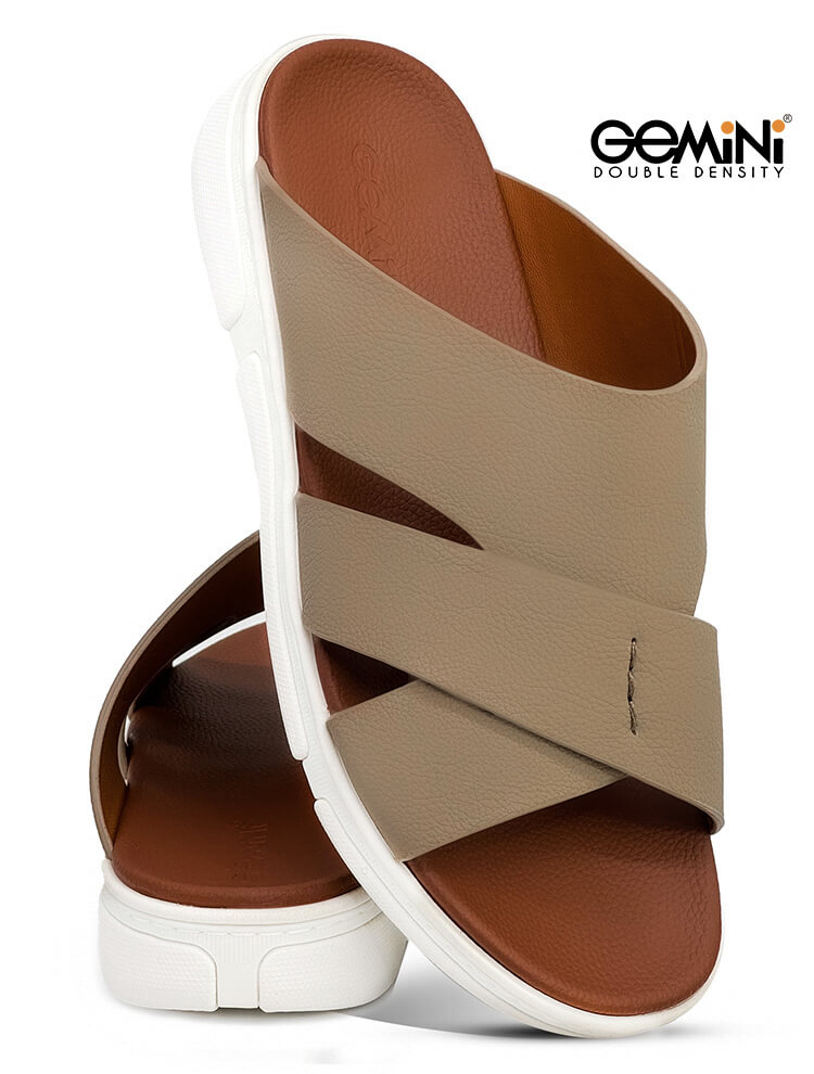Gemini-[G49]M076-Stone-Gents-Arabic-Sandal-40