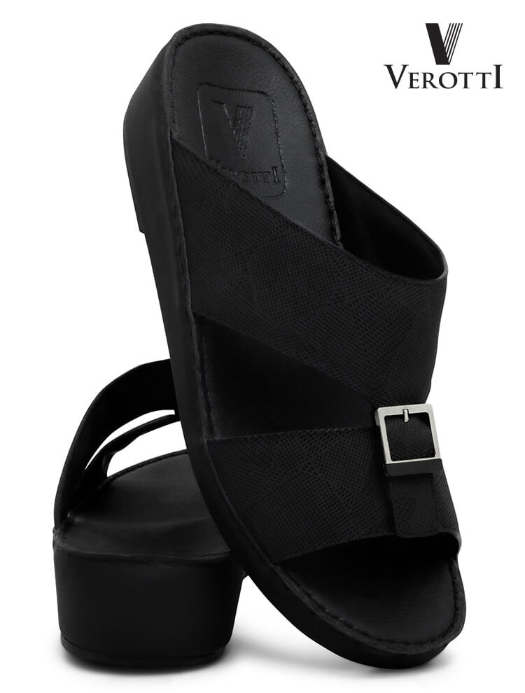 Verotti [X388]VTS-22 Black Gents Arabic Sandal