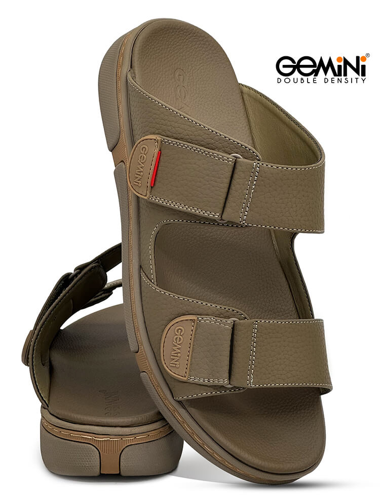 Gemini[G60]M077 Truffle Gents Arabic Sandal