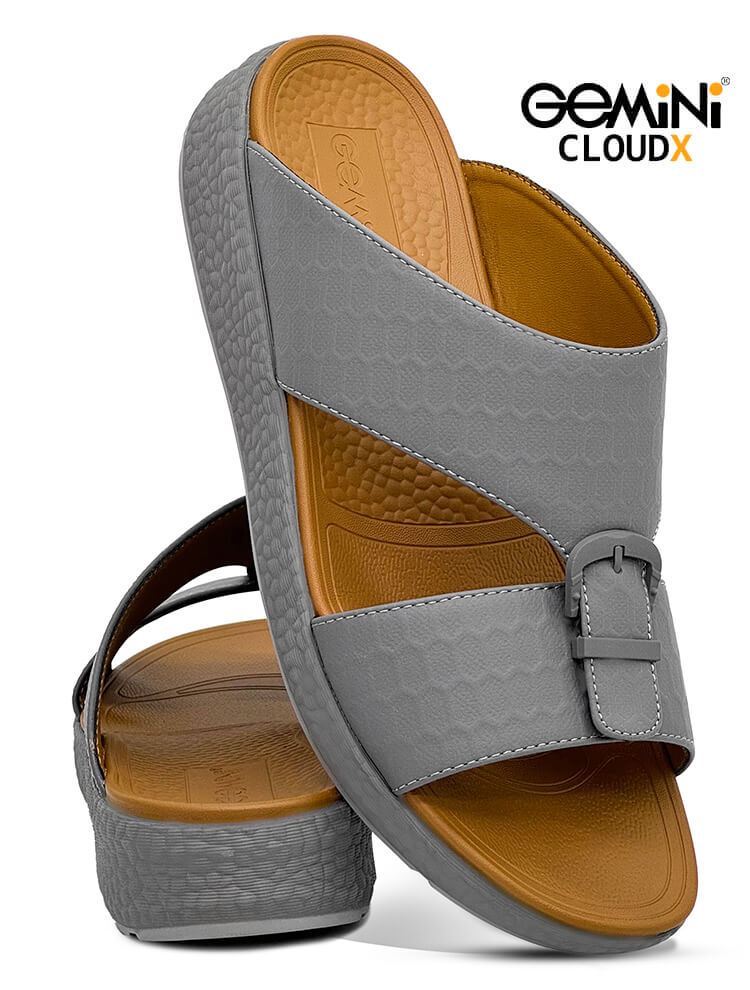 Gemini[G63]M019-Gray-Gents-Arabic-Sandal-40