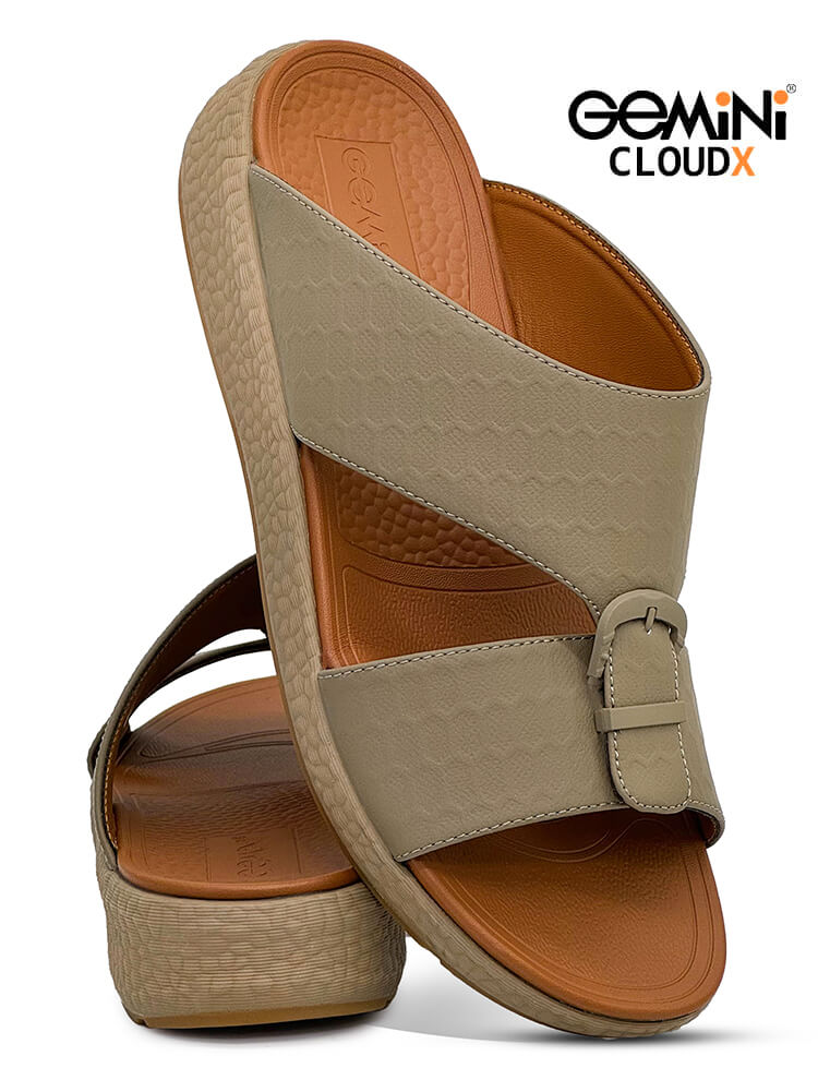 Gemini[G64]M019-Sand-Gents-Arabic-Sandal-40