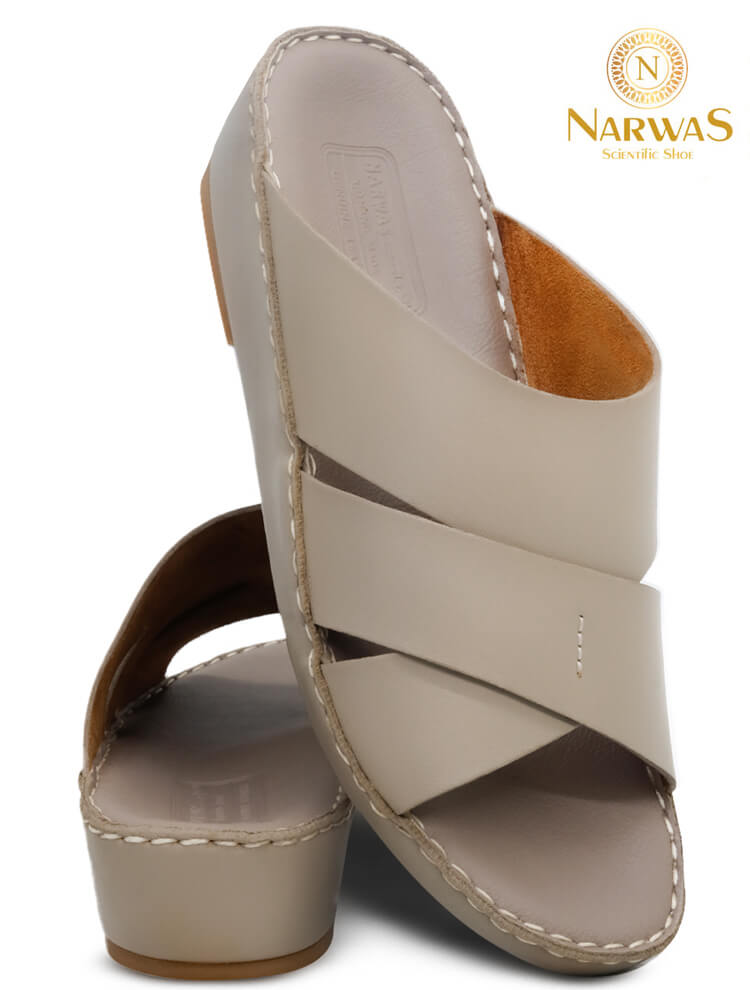 Narwas-453[NG120]-Khaki-Gents-Arabic-Sandal-40