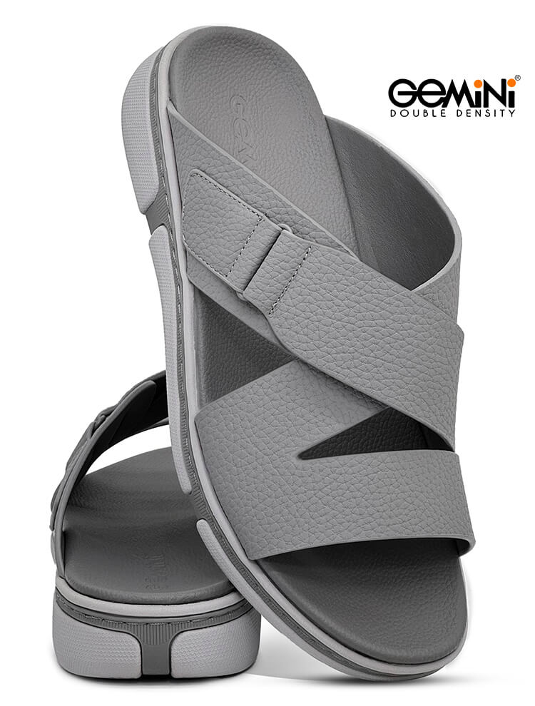 Gemini[G68]M079-Gray-Gents-Arabic-Sandal-40