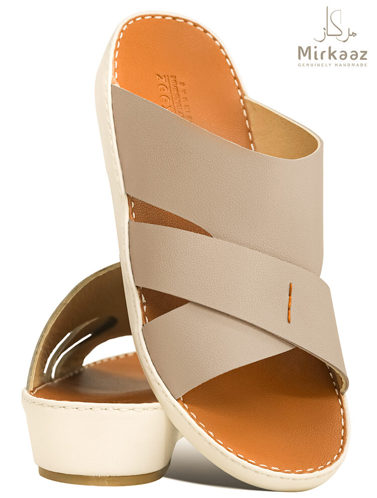 Mirkaaz[M311] 3500 Vanilla Gents Arabic Sandal