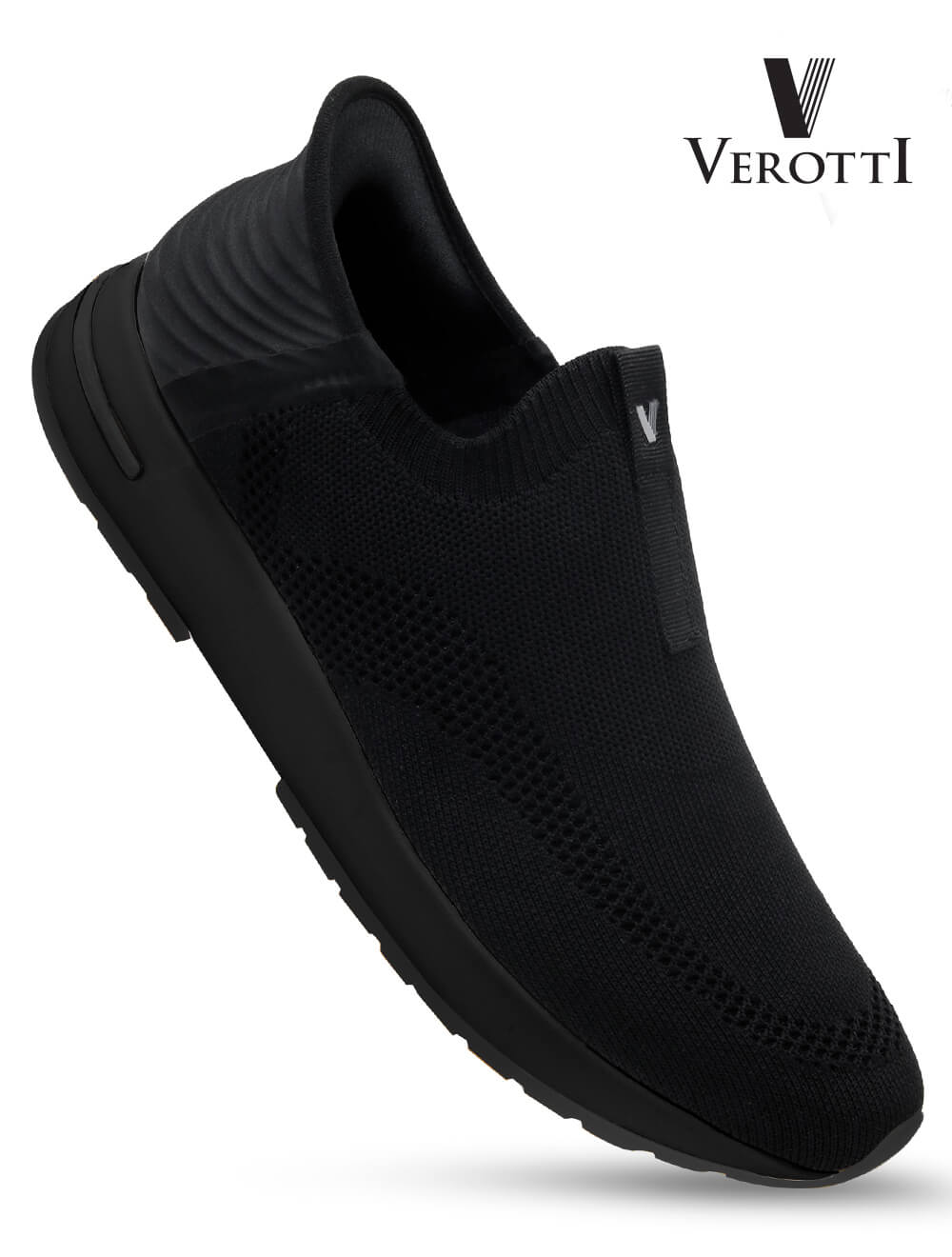 Verotti[X413]920 Black Gents SLIP-INS Shoes