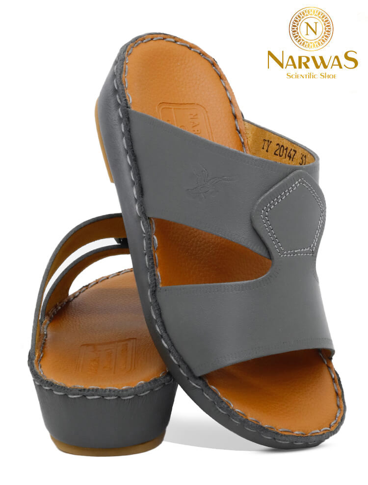 Narwas[NK10]1000-Gray-Boys-Sandal-25