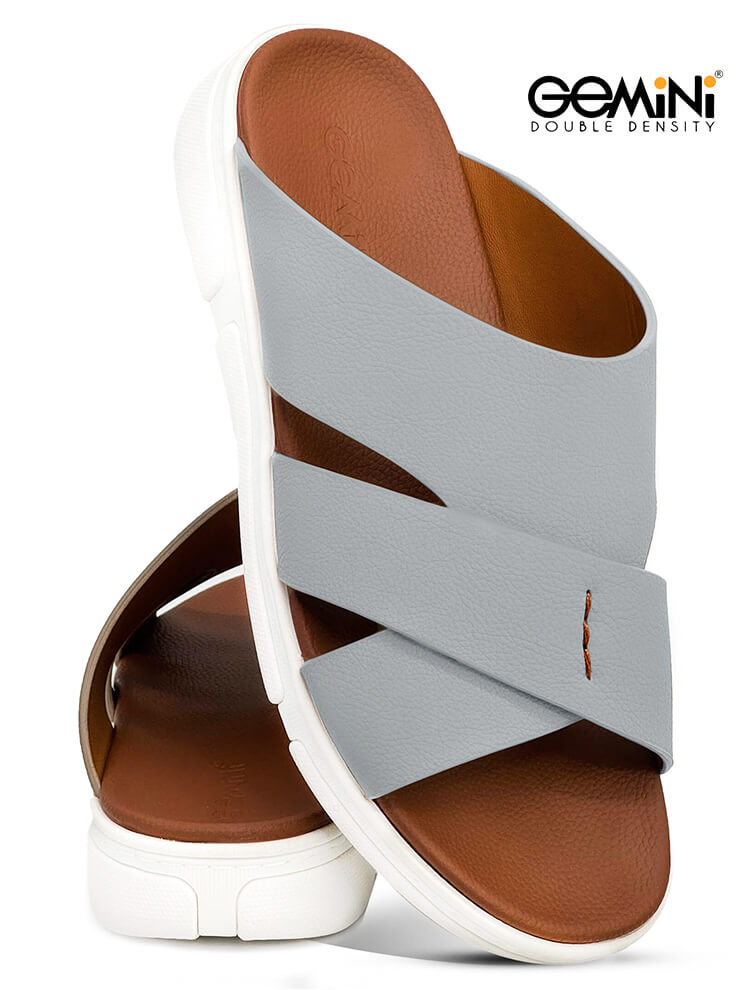 Gemini[G72]M076-Gray-Gents-Arabic-Sandal-40