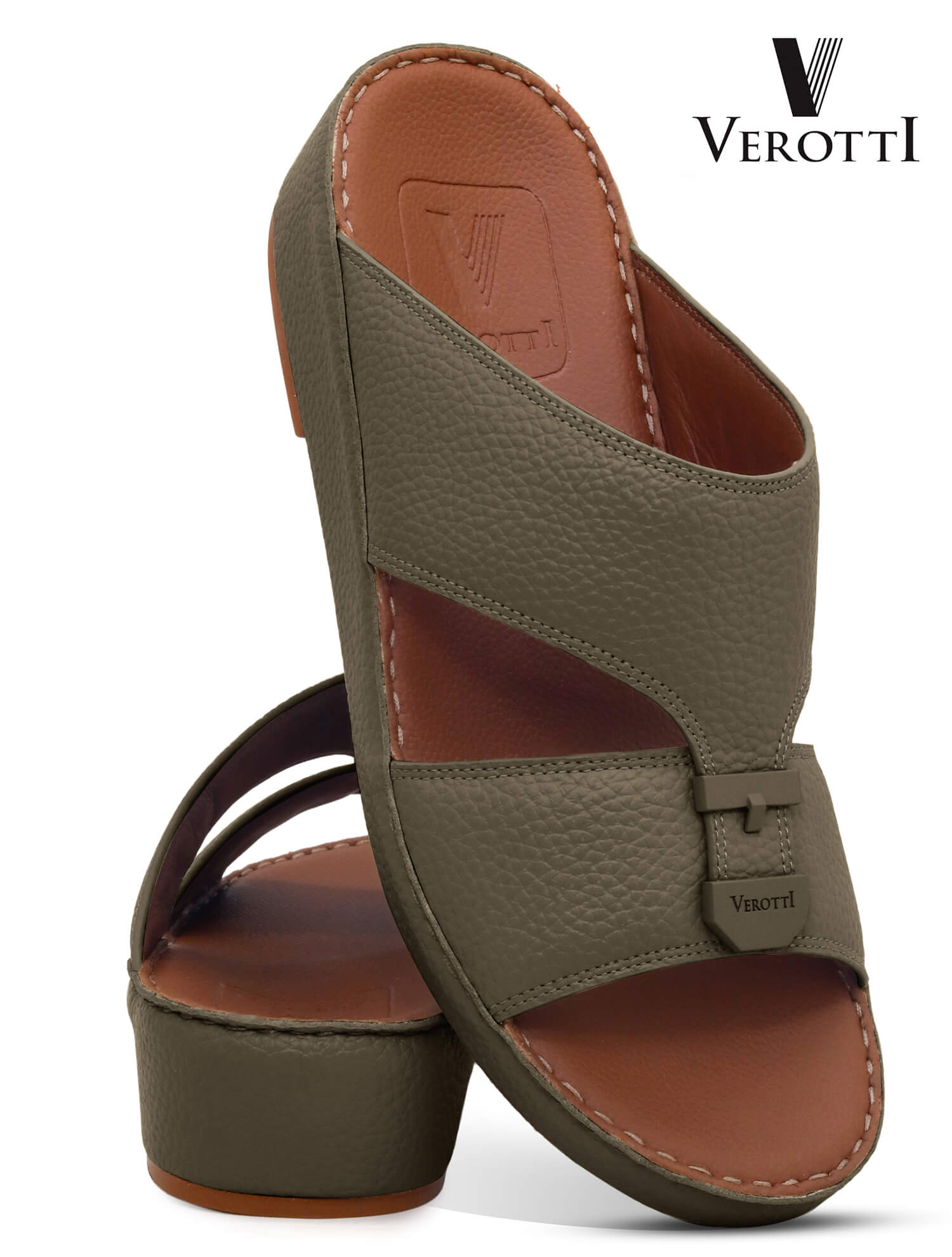 Verotti[X478]VTS-91  Olive  Gents Arabic Sandal