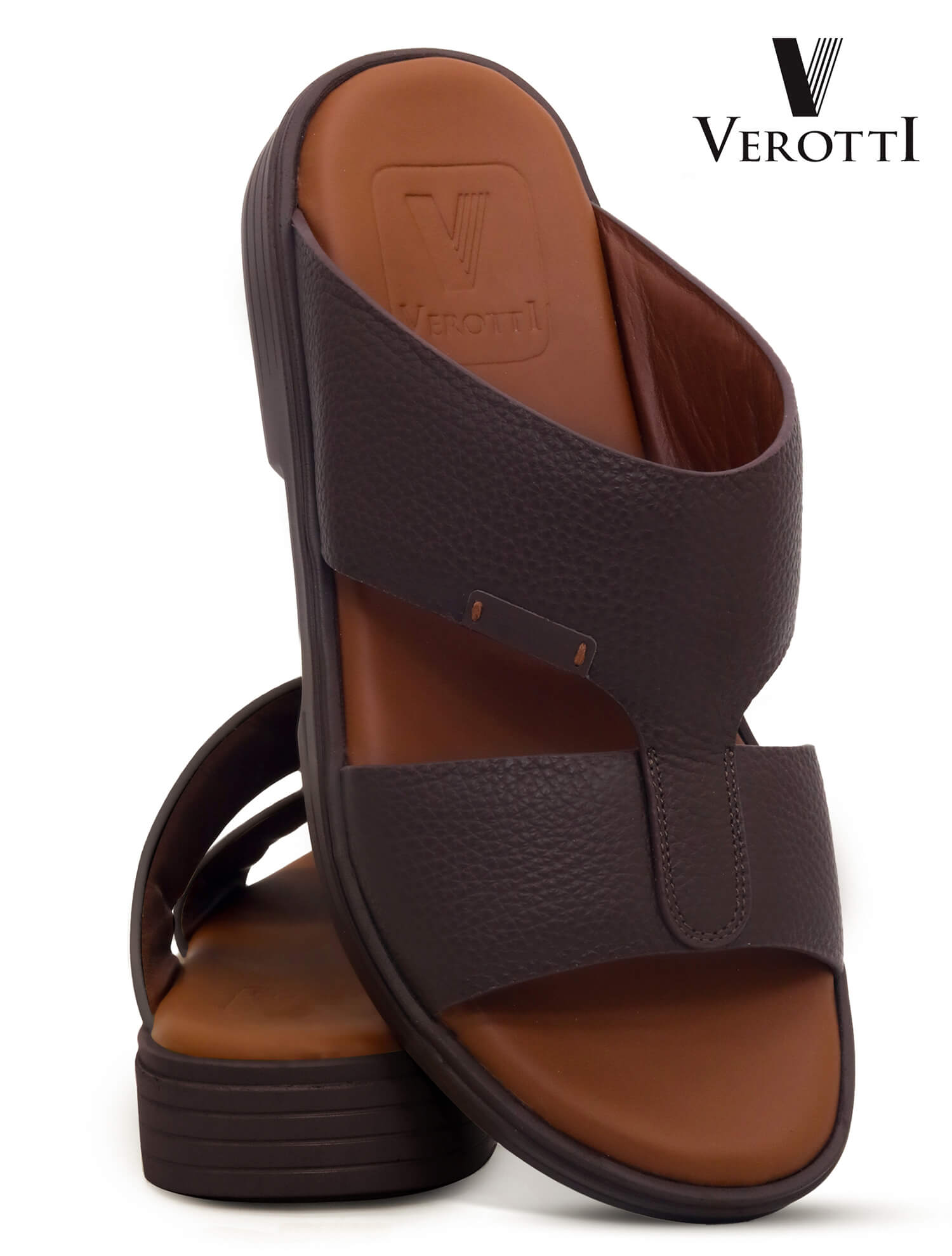 Verotti[X482]FB-512-Brown-Gents-Arabic-Sandal-40