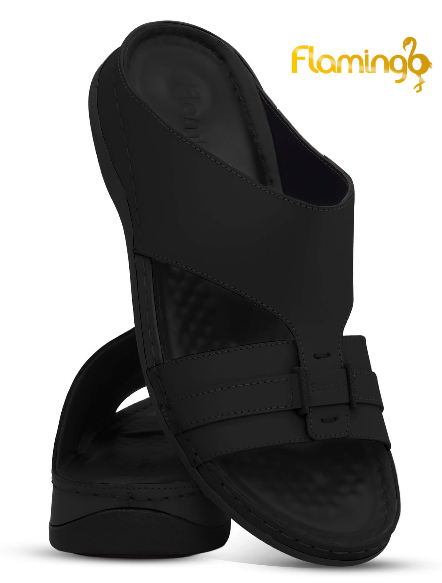 Flamingo Premium[FG148]147 Black Gents Arabic Sandal