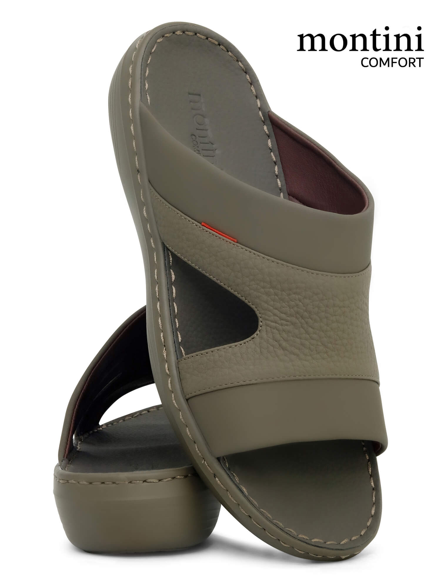 Montini M063(C108) Truffle Gents Arabic Sandal