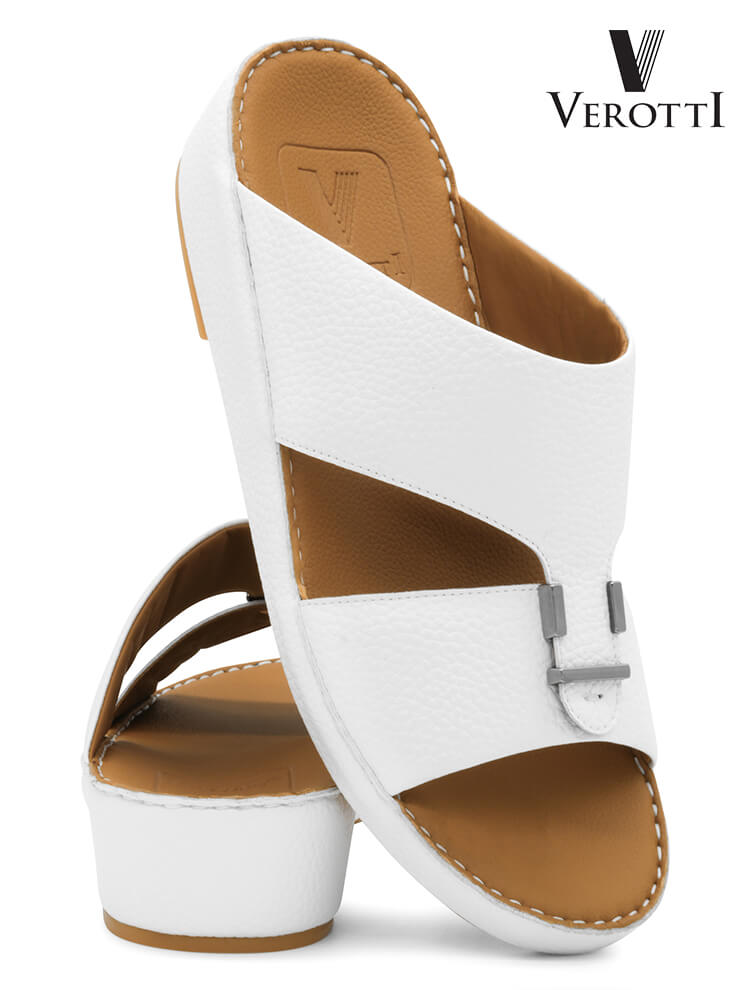 Verotti[X520]VTS 66 White Gents Arabic Sandal