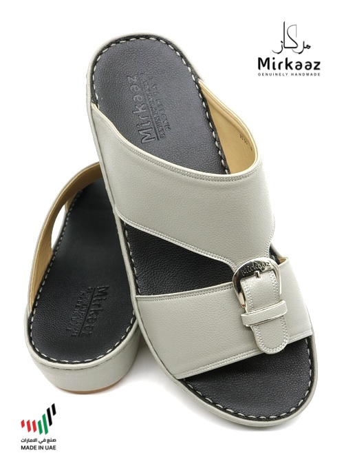 Mirkaaz [M17] 2000 Gray Black Gents Sandal