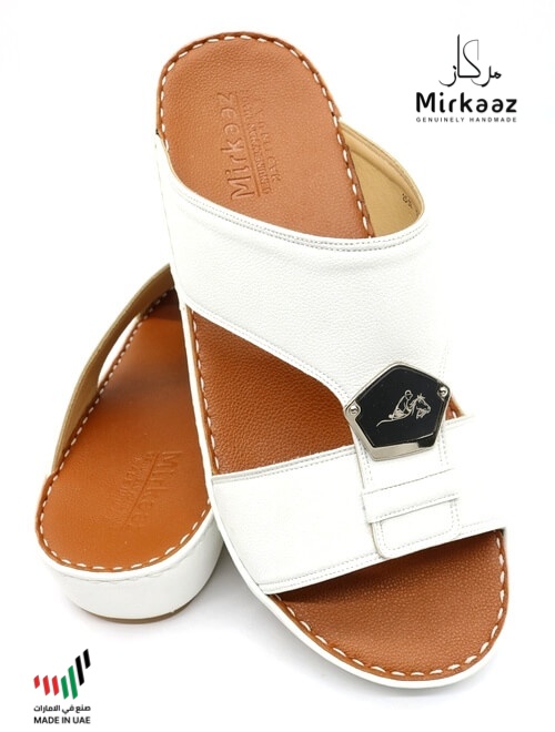 Mirkaaz-2502-White-Tan-Gents-Sandal-6