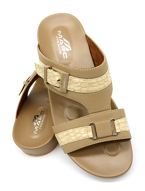 Marc [K13]MC7-4 Full Beige Gents Sandal