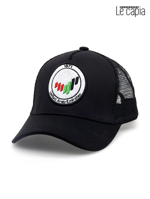 Le-capia-UAE-Brand-logo-Black-Cap-321