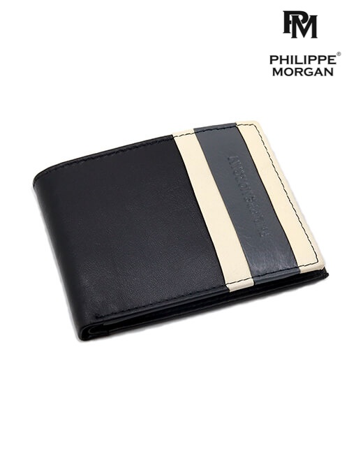 Philippie-Morgan-[PM085]-Black-Gray-Mens-Wallet-321