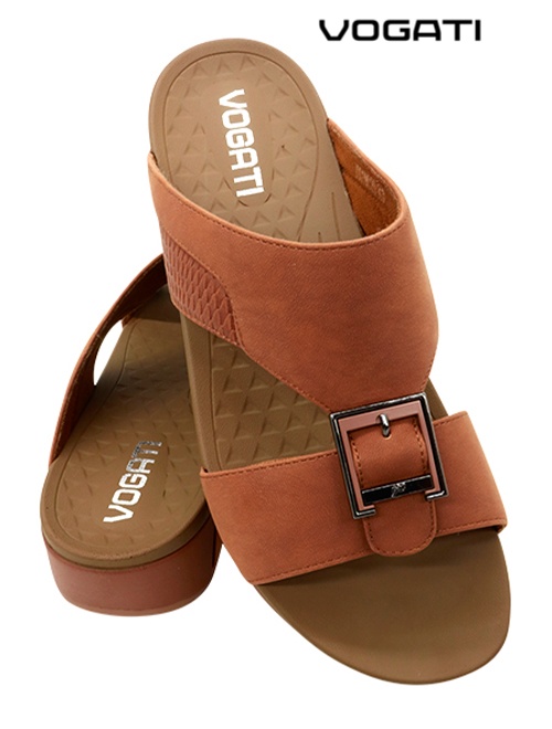Vogati [V10] M020 Brown Gents Sandal