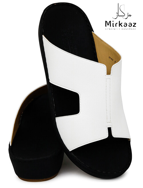 Mirkaaz [M180] 2945 White Gents Sandal