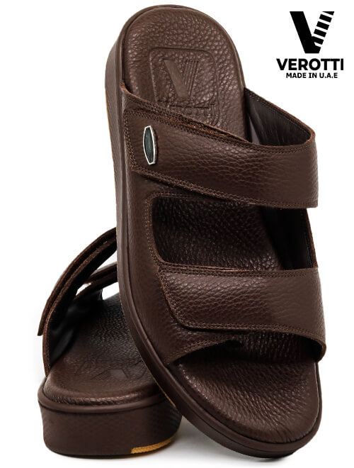 Verotti-[X128]-VES08-Full-Brown-Gents-Sandal-40