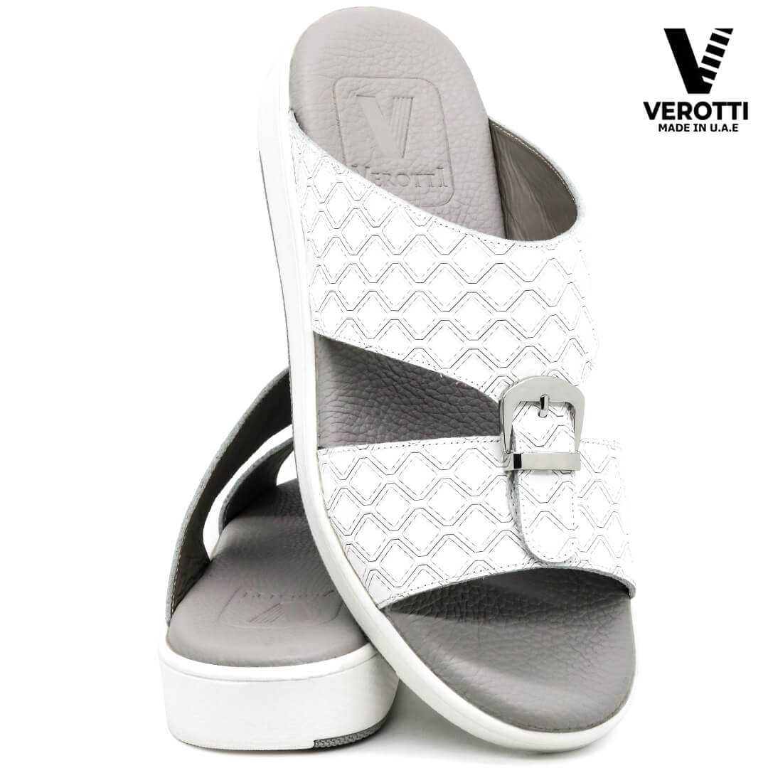 Verotti-[X132]-VES11-White-Gray-Gents-Sandal-40